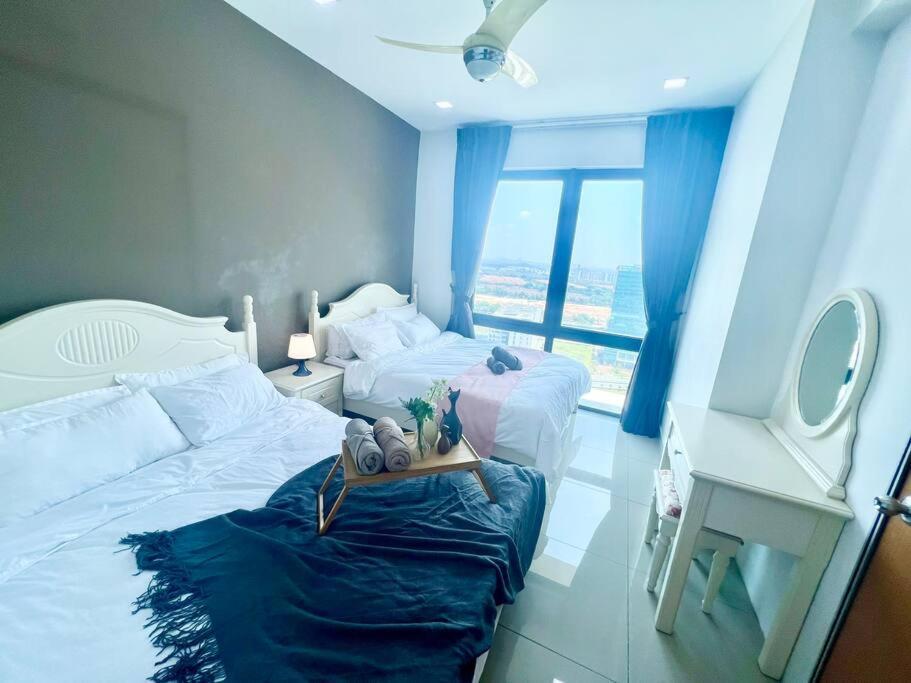 T3 1-10 Pax Trefoil 2Room Setia Alam Cozy Home Wifi Tv Buitenkant foto